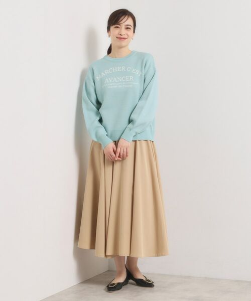 ITS'DEMO / イッツデモ ニット・セーター | 【手洗い可】アーチロゴニット | 詳細7