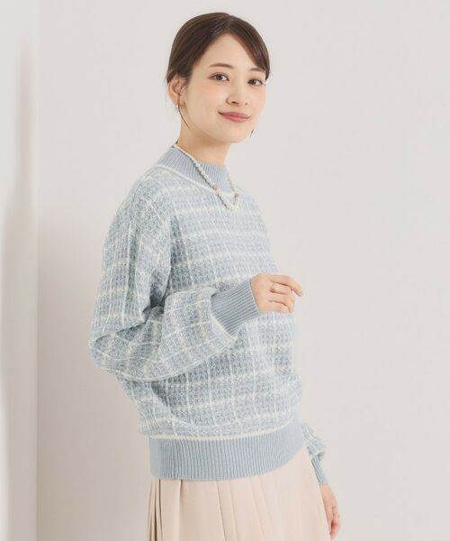 ITS'DEMO / イッツデモ ニット・セーター | 【手洗い可】ツイードニット | 詳細11