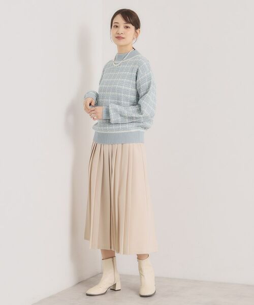 ITS'DEMO / イッツデモ ニット・セーター | 【手洗い可】ツイードニット | 詳細12