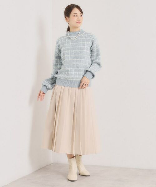 ITS'DEMO / イッツデモ ニット・セーター | 【手洗い可】ツイードニット | 詳細13