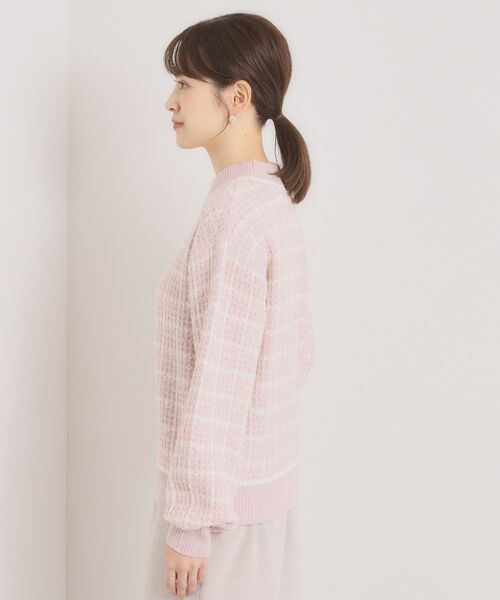 ITS'DEMO / イッツデモ ニット・セーター | 【手洗い可】ツイードニット | 詳細20