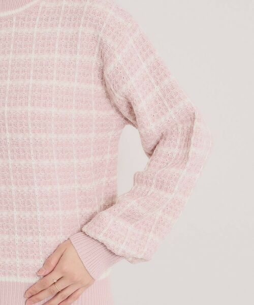 ITS'DEMO / イッツデモ ニット・セーター | 【手洗い可】ツイードニット | 詳細23