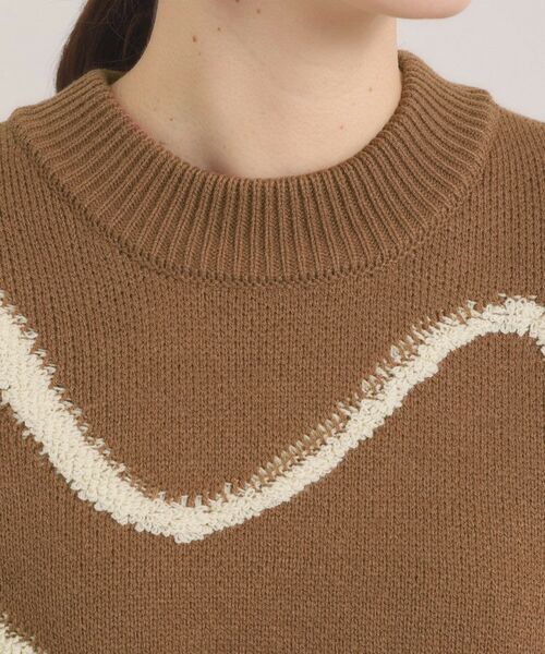 ITS'DEMO / イッツデモ ニット・セーター | 【手洗い可】ニュアンス柄ニット | 詳細16