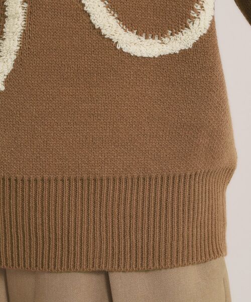 ITS'DEMO / イッツデモ ニット・セーター | 【手洗い可】ニュアンス柄ニット | 詳細18