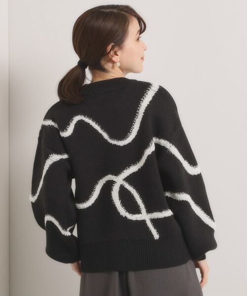 ITS'DEMO / イッツデモ ニット・セーター | 【手洗い可】ニュアンス柄ニット | 詳細6