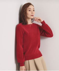 ITS'DEMO / イッツデモ ニット・セーター | 【毛玉防止／洗濯機OK】ボートネックモールニット