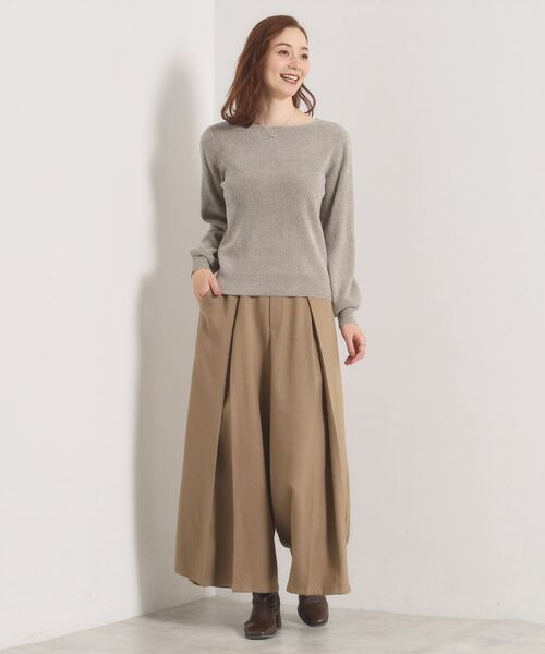 ITS'DEMO / イッツデモ ニット・セーター | 【毛玉防止／洗濯機OK】ボートネックモールニット | 詳細16