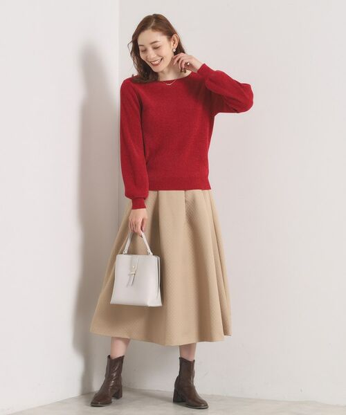 ITS'DEMO / イッツデモ ニット・セーター | 【毛玉防止／洗濯機OK】ボートネックモールニット | 詳細20