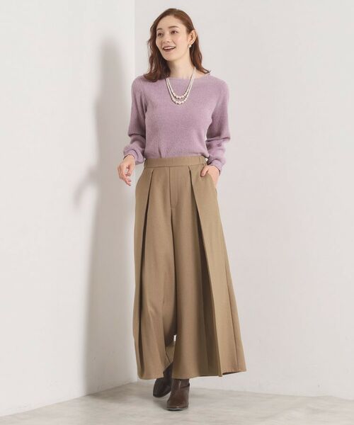 ITS'DEMO / イッツデモ ニット・セーター | 【毛玉防止／洗濯機OK】ボートネックモールニット | 詳細25