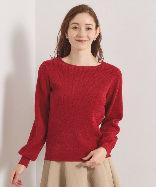 ITS'DEMO / イッツデモ ニット・セーター | 【毛玉防止／洗濯機OK】ボートネックモールニット | 詳細27