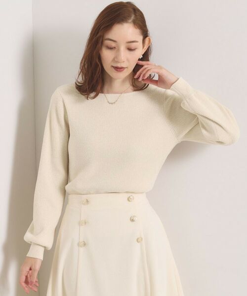 ITS'DEMO / イッツデモ ニット・セーター | 【毛玉防止／洗濯機OK】ボートネックモールニット | 詳細3