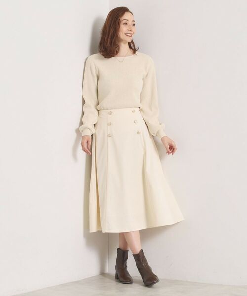 ITS'DEMO / イッツデモ ニット・セーター | 【毛玉防止／洗濯機OK】ボートネックモールニット | 詳細5