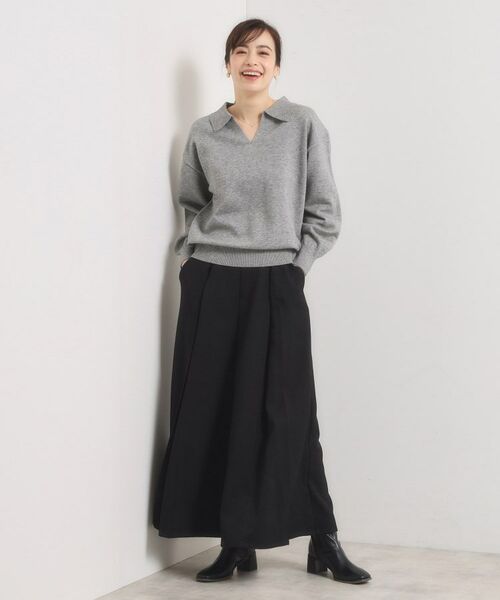 ITS'DEMO / イッツデモ ニット・セーター | 【手洗い可】襟付きニット | 詳細10