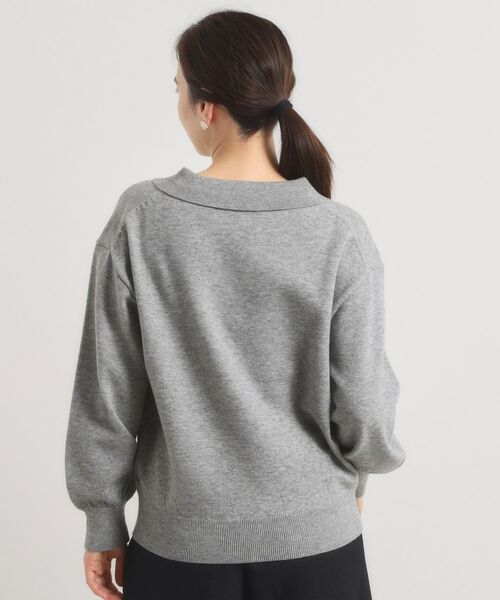 ITS'DEMO / イッツデモ ニット・セーター | 【手洗い可】襟付きニット | 詳細15