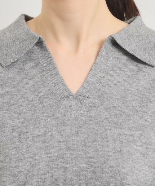ITS'DEMO / イッツデモ ニット・セーター | 【手洗い可】襟付きニット | 詳細16