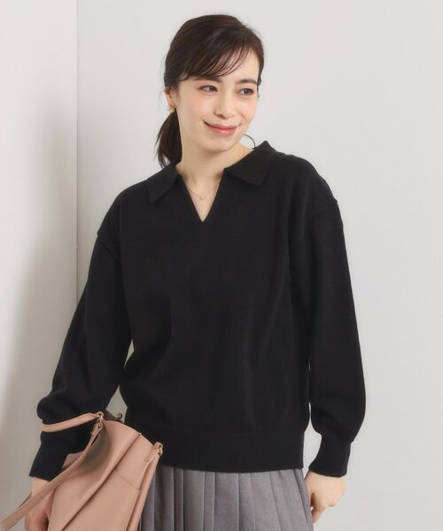 ITS'DEMO / イッツデモ ニット・セーター | 【手洗い可】襟付きニット | 詳細5