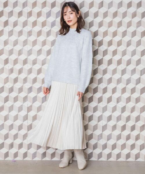 ITS'DEMO / イッツデモ ニット・セーター | 【手洗い可】求心ラメニット | 詳細1