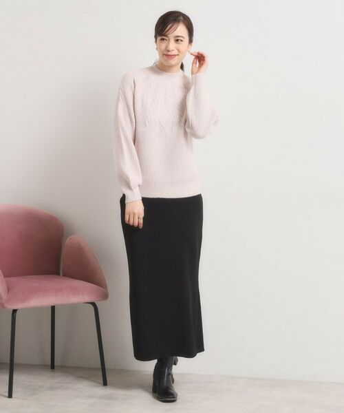 ITS'DEMO / イッツデモ ニット・セーター | 【手洗い可】求心ラメニット | 詳細12