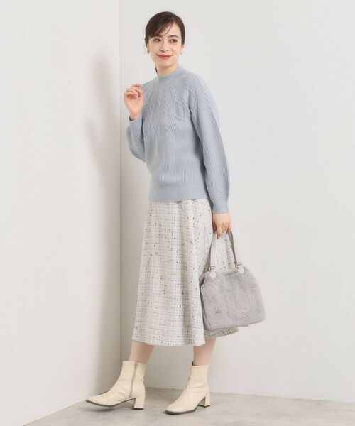 ITS'DEMO / イッツデモ ニット・セーター | 【手洗い可】求心ラメニット | 詳細17