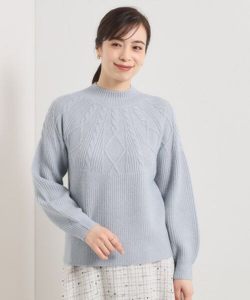 ITS'DEMO / イッツデモ ニット・セーター | 【手洗い可】求心ラメニット | 詳細19