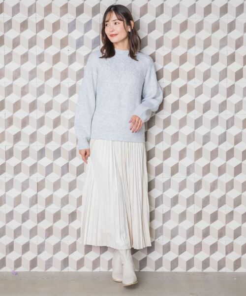 ITS'DEMO / イッツデモ ニット・セーター | 【手洗い可】求心ラメニット | 詳細2