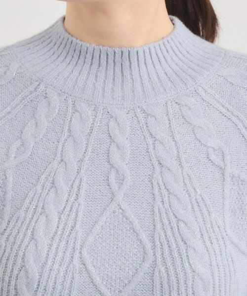 ITS'DEMO / イッツデモ ニット・セーター | 【手洗い可】求心ラメニット | 詳細22