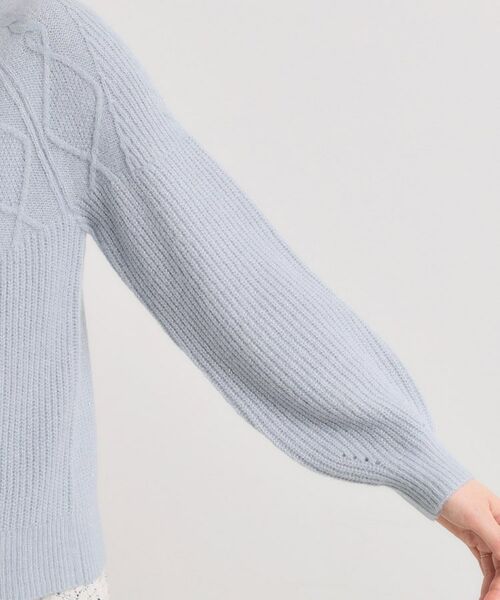 ITS'DEMO / イッツデモ ニット・セーター | 【手洗い可】求心ラメニット | 詳細23