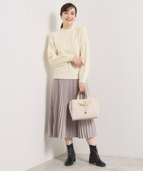 ITS'DEMO / イッツデモ ニット・セーター | 【手洗い可】求心ラメニット | 詳細4