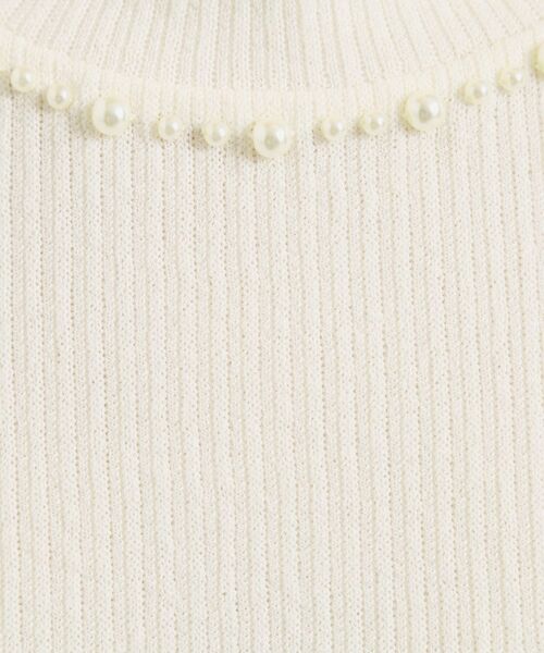 ITS'DEMO / イッツデモ カットソー | 【手洗い可】パール調衿起毛リブプルオーバー | 詳細12