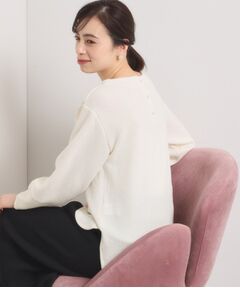 ITS'DEMO / イッツデモ カットソー | 【洗濯機OK】ラウンドヘム起毛リブプルオーバー