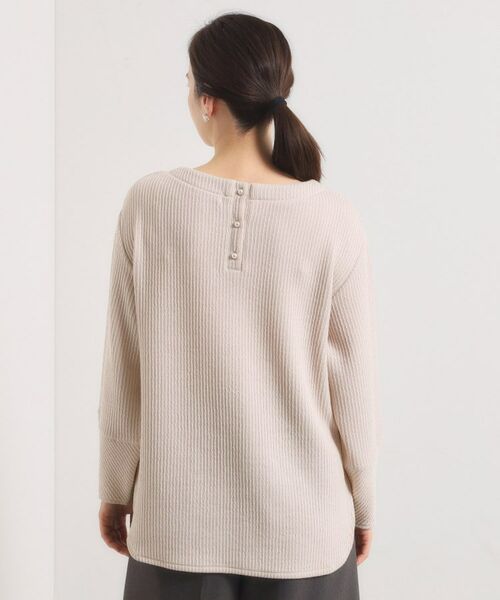 ITS'DEMO / イッツデモ カットソー | 【洗濯機OK】ラウンドヘム起毛リブプルオーバー | 詳細15