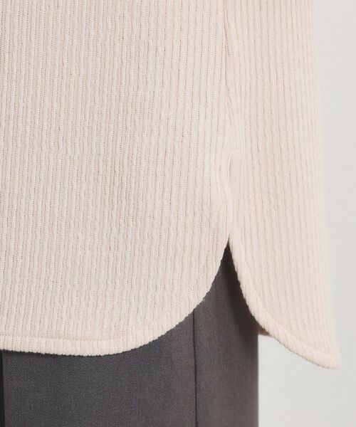 ITS'DEMO / イッツデモ カットソー | 【洗濯機OK】ラウンドヘム起毛リブプルオーバー | 詳細19
