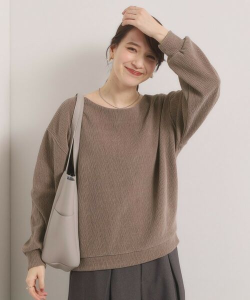 ITS'DEMO / イッツデモ カットソー | 【洗濯機OK】ウェーブモールプルオーバー | 詳細14