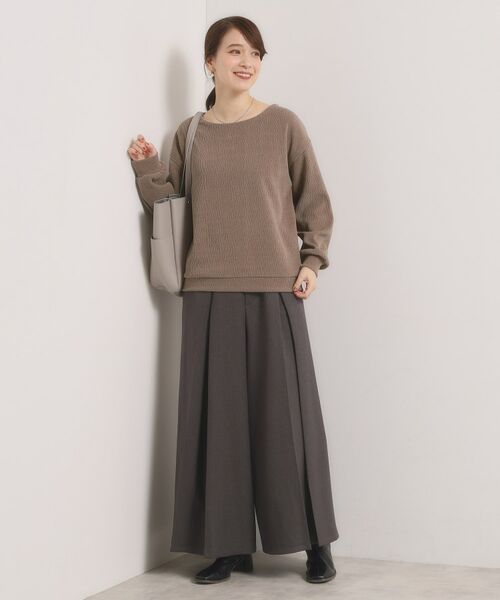 ITS'DEMO / イッツデモ カットソー | 【洗濯機OK】ウェーブモールプルオーバー | 詳細15