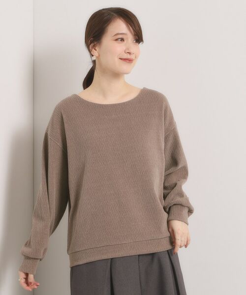 ITS'DEMO / イッツデモ カットソー | 【洗濯機OK】ウェーブモールプルオーバー | 詳細17