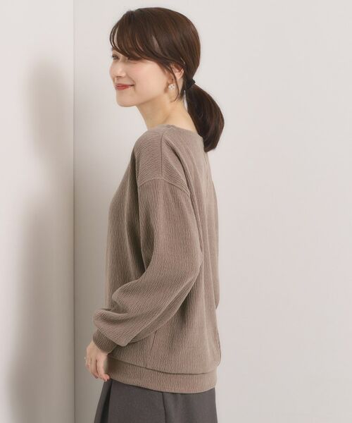 ITS'DEMO / イッツデモ カットソー | 【洗濯機OK】ウェーブモールプルオーバー | 詳細18