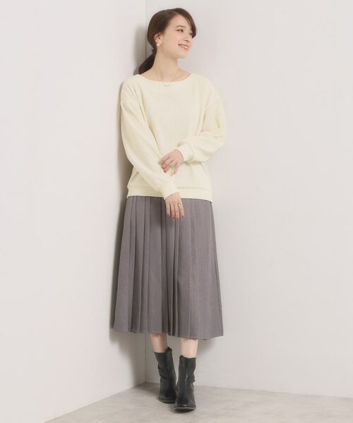 ITS'DEMO / イッツデモ カットソー | 【洗濯機OK】ウェーブモールプルオーバー | 詳細3