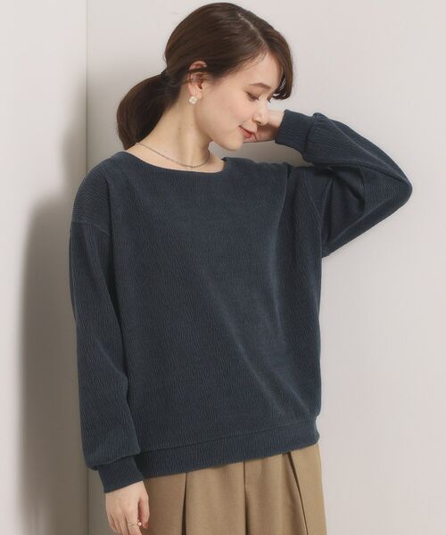 ITS'DEMO / イッツデモ カットソー | 【洗濯機OK】ウェーブモールプルオーバー | 詳細5