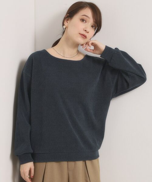 ITS'DEMO / イッツデモ カットソー | 【洗濯機OK】ウェーブモールプルオーバー | 詳細6