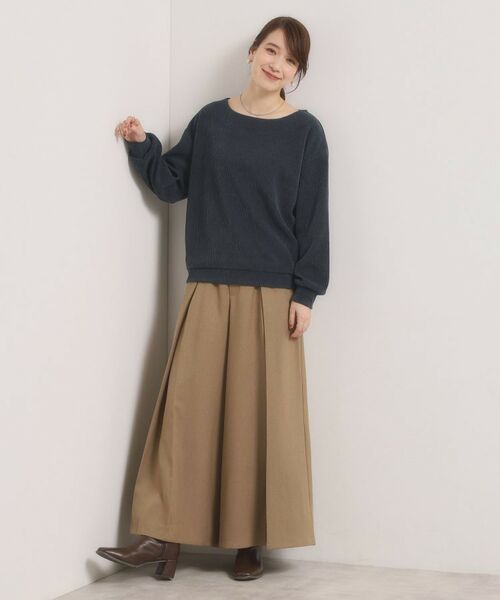 ITS'DEMO / イッツデモ カットソー | 【洗濯機OK】ウェーブモールプルオーバー | 詳細7