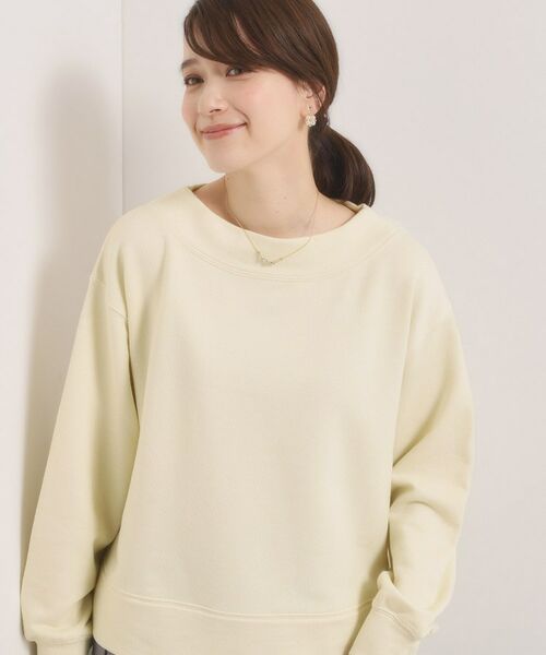 ITS'DEMO / イッツデモ カットソー | 【洗濯機OK】ラメ裏毛プルオーバー | 詳細1