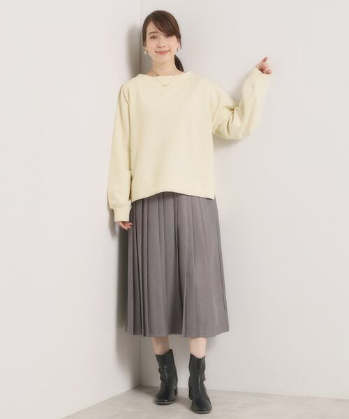 ITS'DEMO / イッツデモ カットソー | 【洗濯機OK】ラメ裏毛プルオーバー | 詳細2