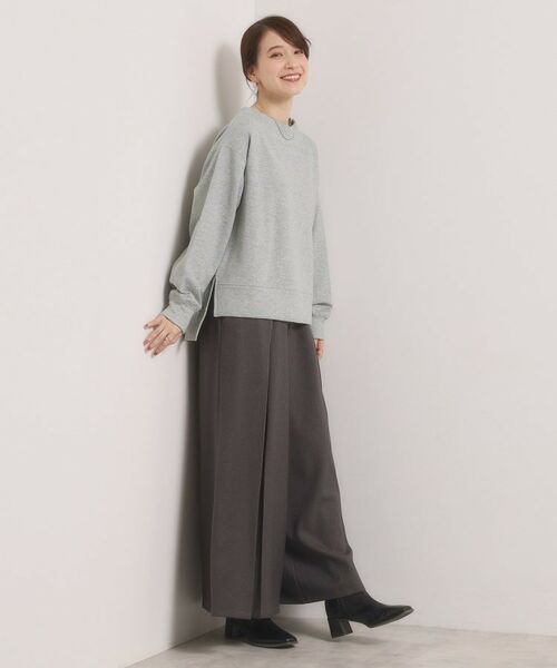 ITS'DEMO / イッツデモ カットソー | 【洗濯機OK】ラメ裏毛プルオーバー | 詳細7