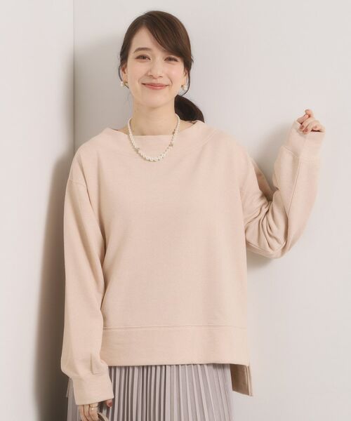 ITS'DEMO / イッツデモ カットソー | 【洗濯機OK】ラメ裏毛プルオーバー | 詳細9