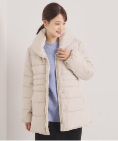 ITS'DEMO / イッツデモ その他アウター | 【撥水加工】ショールカラー中綿ミディ丈コート