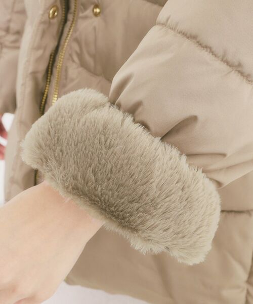 ITS'DEMO / イッツデモ その他アウター | 【撥水加工】ショールカラー中綿ミディ丈コート | 詳細13