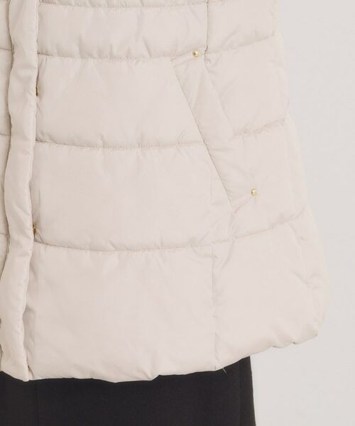 ITS'DEMO / イッツデモ その他アウター | 【撥水加工】ショールカラー中綿ミディ丈コート | 詳細28