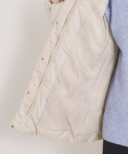 ITS'DEMO / イッツデモ その他アウター | 【撥水加工】ショールカラー中綿ミディ丈コート | 詳細29