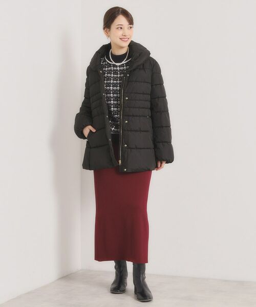 ITS'DEMO / イッツデモ その他アウター | 【撥水加工】ショールカラー中綿ミディ丈コート | 詳細5