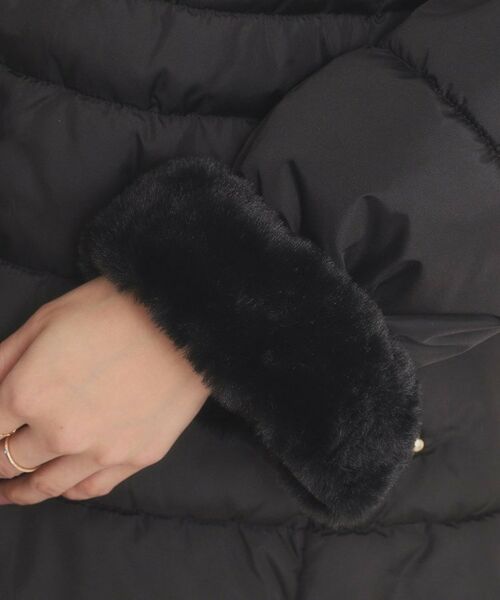 ITS'DEMO / イッツデモ その他アウター | 【撥水加工】ショールカラー中綿ミディ丈コート | 詳細7